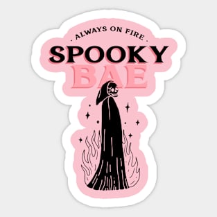 spooky bae Sticker